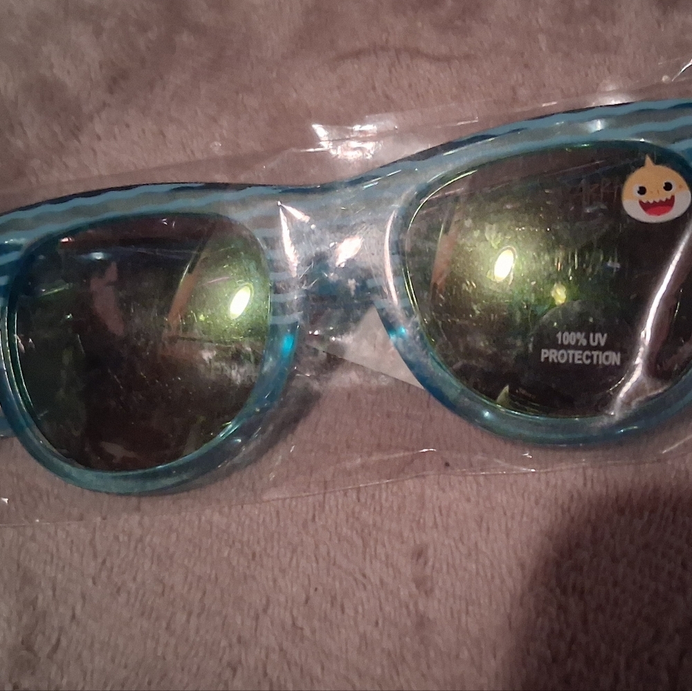 Blue Kids Sunglasses with UV Protection